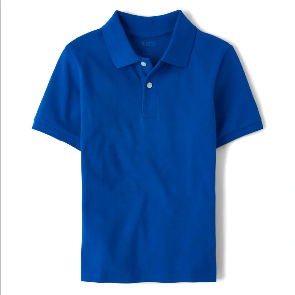 The Children’s Place Polo Blue Short Sleeve Shirt